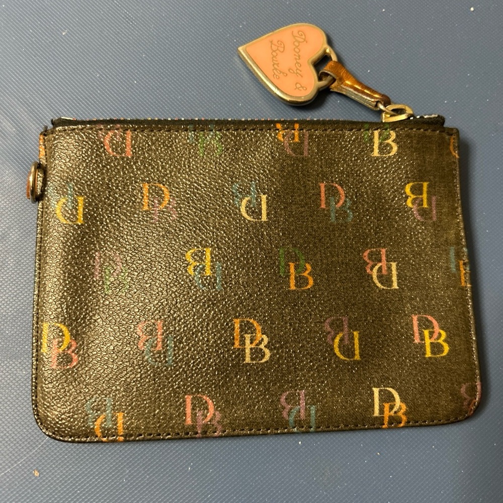 Authentic Dooney & Bourke Signature Coin Purse